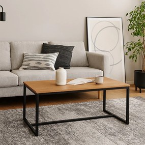 Stolik w dekorze dębu w naturalnym kolorze 47x90 cm Norden – Bonami Essentials