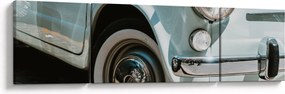 Obraz - Fiat retro samochód (170x50 cm)