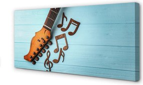 Fotoobraz na płótnie Akordy Zapisaną Nutą