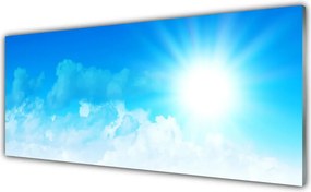 Panel Szklany Blask Słońca nad Horyzontem