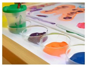 Masterkidz kwadratowa taca do malowania montessori