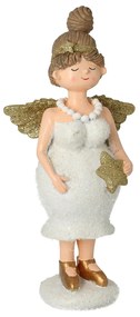 Figurka Angel Star 30 cm gold