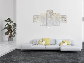 Obraz - Beton ze wzorem (125x70 cm)
