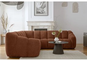 Narożnik w kolorze terakoty Shell – Miuform