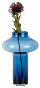 Niebieski szklany wazon (wysokość 37 cm) Asombroso – PT LIVING