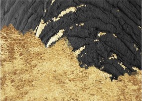 Obraz na szkle - Złota struktura N⁰1 (70x50 cm)