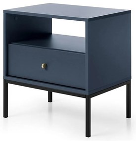 Szafka nocna MONO 56x54 cm niebieska