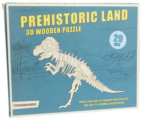 Drewniane 3D puzzle dinozaur Rex London Tyrannosaurus