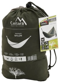 Cattara Hamak Nylon zielony, 275 x 137 cm