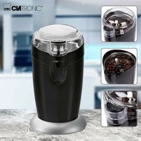 Clatronic KSW 3306 Młynek do kawy, czarny