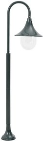 Zielona lampa ogrodowa stojąca słupek - A464 S8-M45