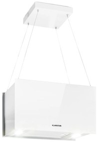 Klarstein Kronleuchter 60cm 577.2 m³/h Okap Wyspowy Biały