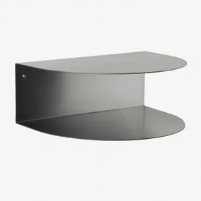 Półka Ścienna ↔︎ 40 Cm Ze Stali Taifa Chrome - Sklum