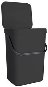 Orion Kosz na śmieci zawieszany 10 l, czarny