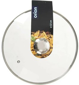 Orion Pokrywka szklana z uchwytem, 32 cm, 32 cm