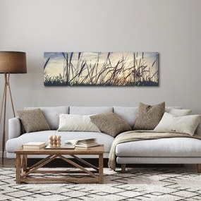 Obraz kwiatów łąkowych (170x50 cm)