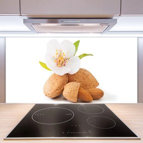 Panel nad blat kuchenny Kwiat o Odcieniu Pistacji