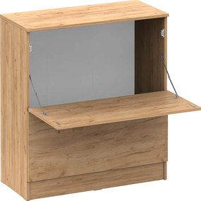 Szafka na pościel BETTY 2, dąb craft złoty