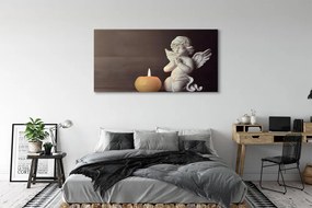 Obraz canvas na ścianę Modlitwa Anioła przy Świecy
