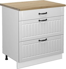 Szafka dolna do kuchni biały domek wiejski 80x60x82 fame-line