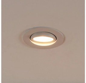 Eglo 31696 -LED RGBW Ściemnialna oprawa wpuszczana SALICETO LED/4,7W/230V biały