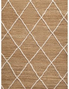 Chodnik z juty tkany ręcznie w naturalnym kolorze 80x200 cm Kunu – Hanse Home