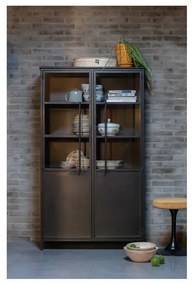 Czarna metalowa komoda BePureHome Exhibit