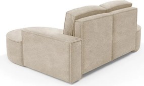 Narożnik MOLLY Prawostronny bez funkcji spania, wolnostojący tkanina ABRIAMO 03 Beżowy
