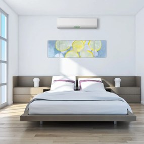 Obraz cytryn w lodzie (170x50 cm)