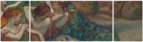 Obraz - Edgar Degas, Four Dancers, reprodukcje (170x50 cm)