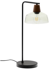 Zielona lampa stołowa ze szklanym kloszem (wysokość 55 cm) Silex – Kave Home