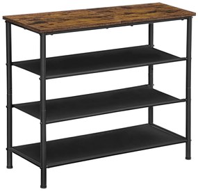 Szafka na buty E1035 OLW, stare drewno, 3 półki