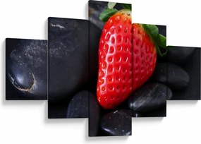 Obraz truskawki (125x70 cm)