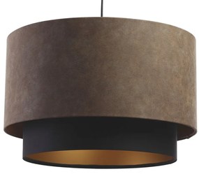 Brązowa nowoczesna lampa wisząca nad stół - 3X S429 C8-P24