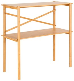 Bambusowa konsola w naturalnym kolorze 32x83 cm Manaus – House Nordic