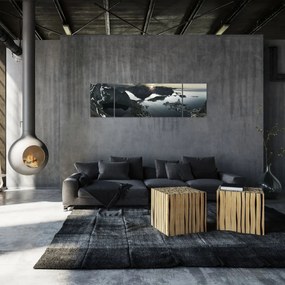 Obraz - Norweskie góry (170x50 cm)