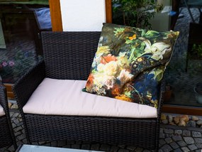 Poduszka ogrodowa z kwiatami ANNAS 60x60 cm, kolorowa