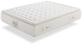 Twardy sprężynowy materac termoregulacyjny 200x200 cm WESTIN SPRING – Moonia