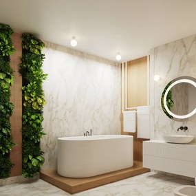 Plafon HALO biały IP44 ryflowany SOLLUX  LIGHTING