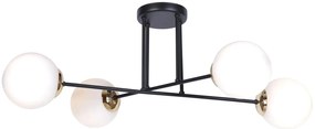 Lampa sufitowa 4 szklane kule - 5X S847 F7-B06