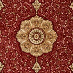 Czerwony chodnik 67x240 cm Heritage – Think Rugs