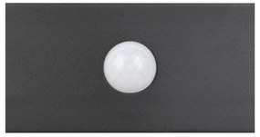 Zewnętrzna solarna lampa ścienna LED (wysokość 6 cm) Bilbao – Reality