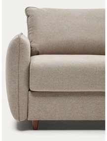 Beżowa rozkładana sofa 185 cm Carlota – Kave Home
