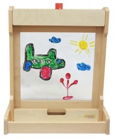 Okienko do malowania na biurko 2 w 1 statyw na tablice masterkidz