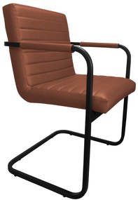 Krzesło konferencyjne SWING stelaż czarny D3