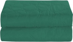 Zielona narzuta na łóżko STONE Rozmiar: 200 x 220 cm