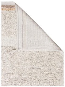 Kremowy bawełniany dywan tkany ręcznie odpowiedni do prania 200x300 cm Bloom Natural – Lorena Canals