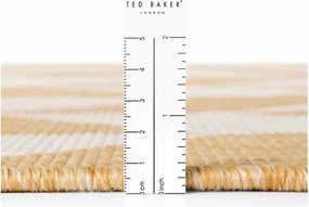 Chodnik odpowiedni na zewnątrz w kolorze ochry/kremowy 80x200 cm Haringey Terrick – Ted Baker