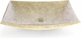 Umywalka z kamienia - marmur polerowany