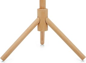 Drewniany wieszak stojący do przedpokoju Stick